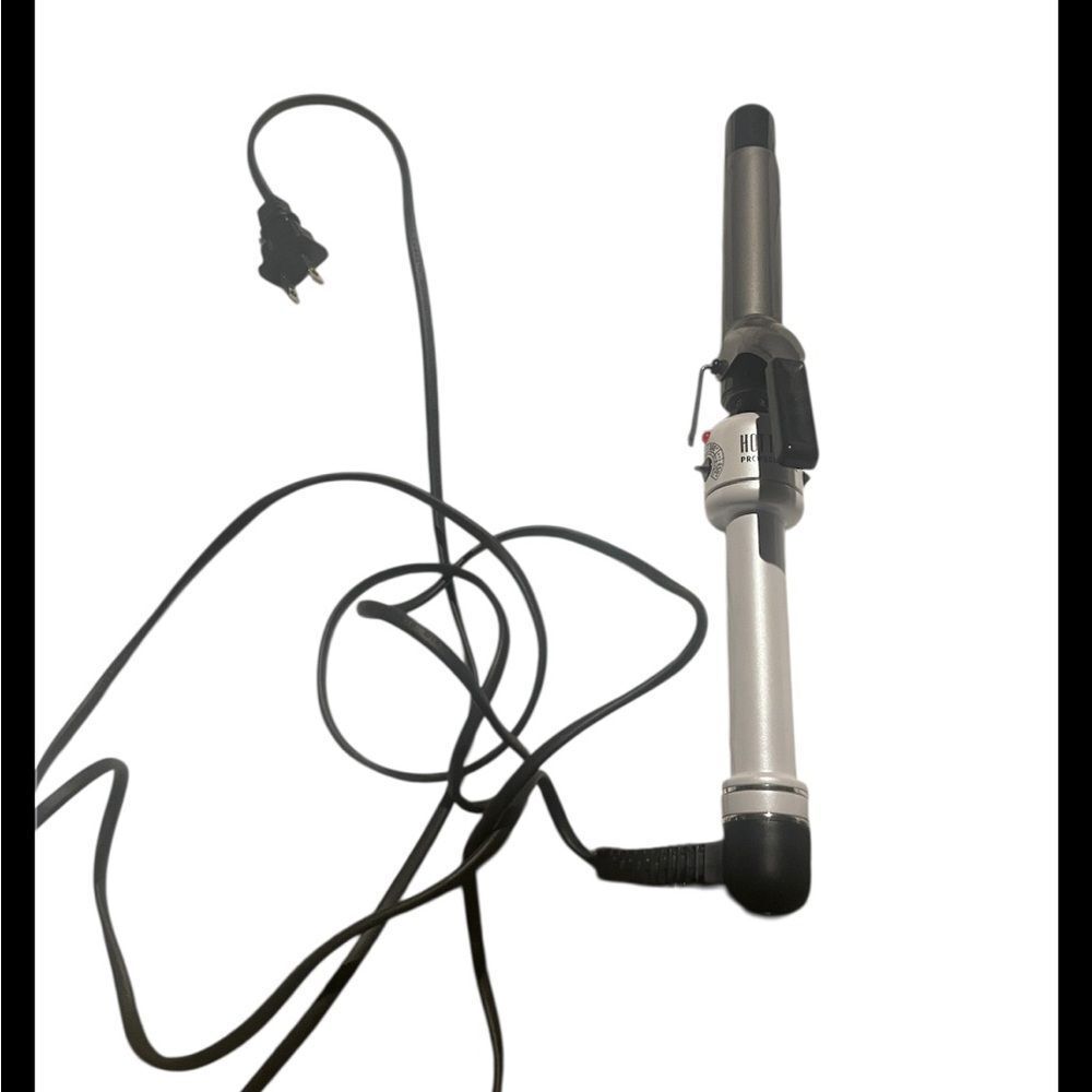 Hot Tools hold professional  1’extended barrell with clamp excellent